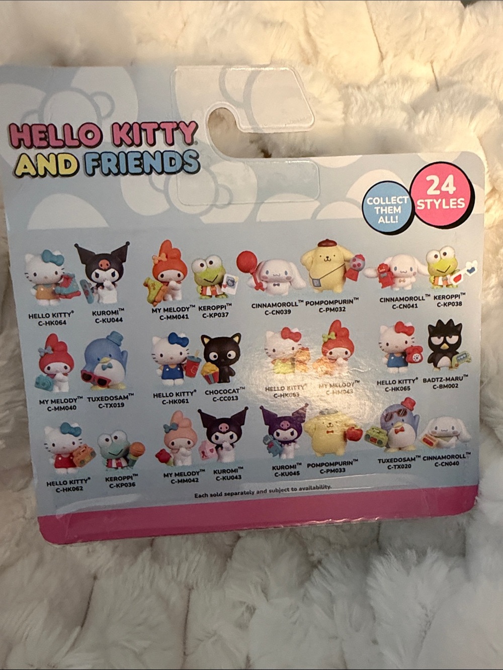 Hello Kitty My Melody & Keroppi Figure Set - Orange & Green - Picture 5 of 5